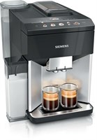 Máy pha cà phê espresso Siemens TQ513R01 EQ500 màu bạc & đen